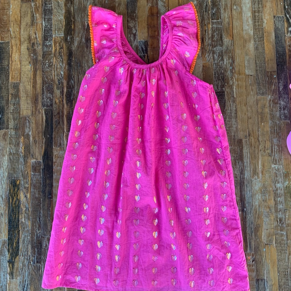 Masala Kids Dress with PomPoms